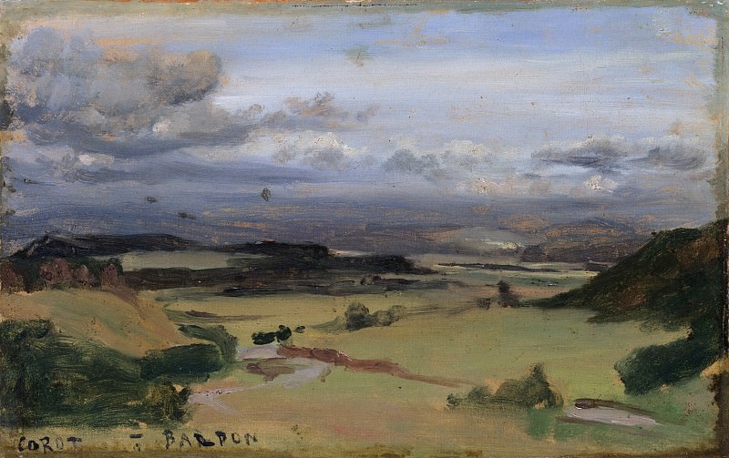 Camille Corot – Landscape at Cività Castellana, Metropolitan Museum: part 3