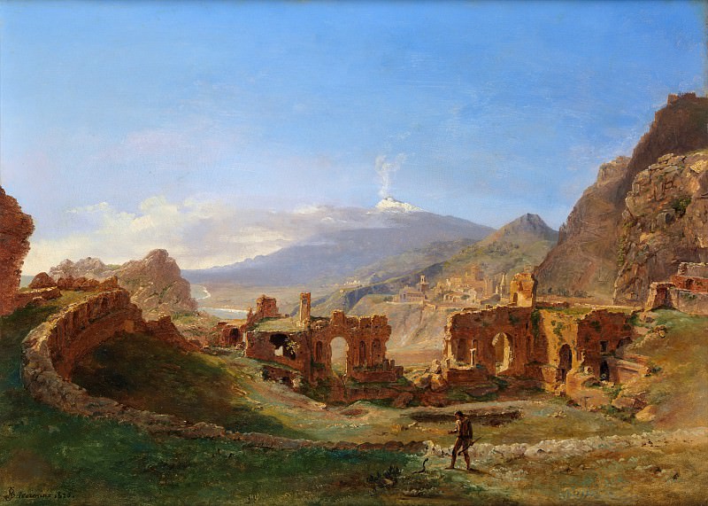 Joséphine Sarazin de Belmont – The Roman Theater, Taormina, Metropolitan Museum: part 3