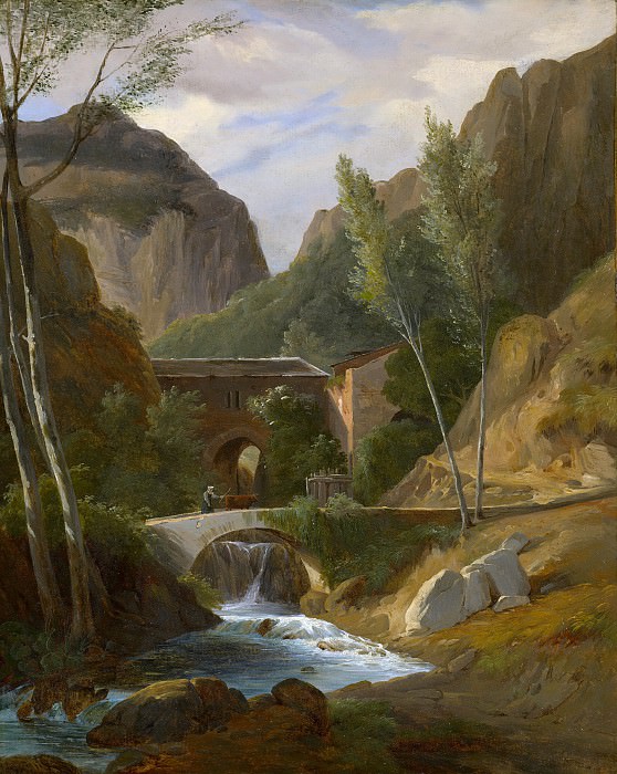 Antoine-Félix Boisselier – The Gorges at Amalfi, Metropolitan Museum: part 3