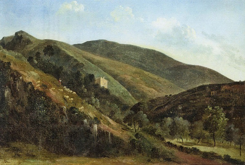 Léon Fleury – Hilly Landscape with Sheep, Metropolitan Museum: part 3