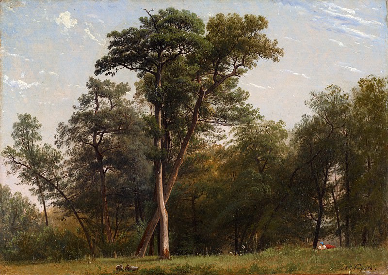 Louis-Auguste Lapito – Clearing at the Edge of a Wood, Metropolitan Museum: part 3
