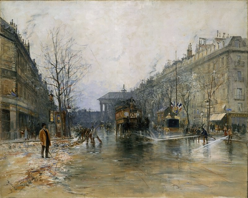 Frank Myers Boggs – Paris Street Scene, Metropolitan Museum: part 3