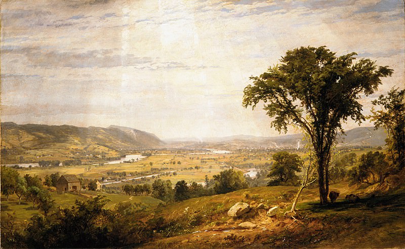 Jasper Francis Cropsey – Wyoming Valley, Pennsylvania, Metropolitan Museum: part 3