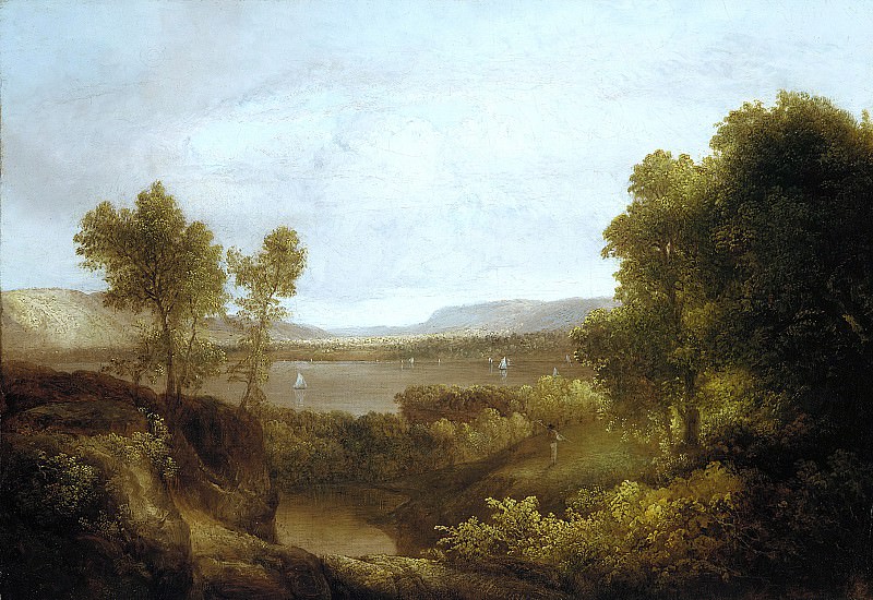 Thomas Doughty – On the Hudson, Metropolitan Museum: part 3