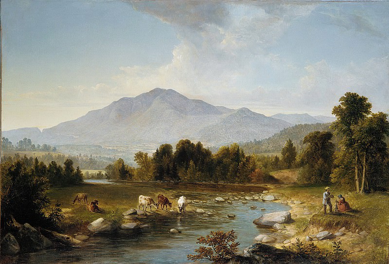 Asher Brown Durand – High Point: Shandaken Mountains, Metropolitan Museum: part 3