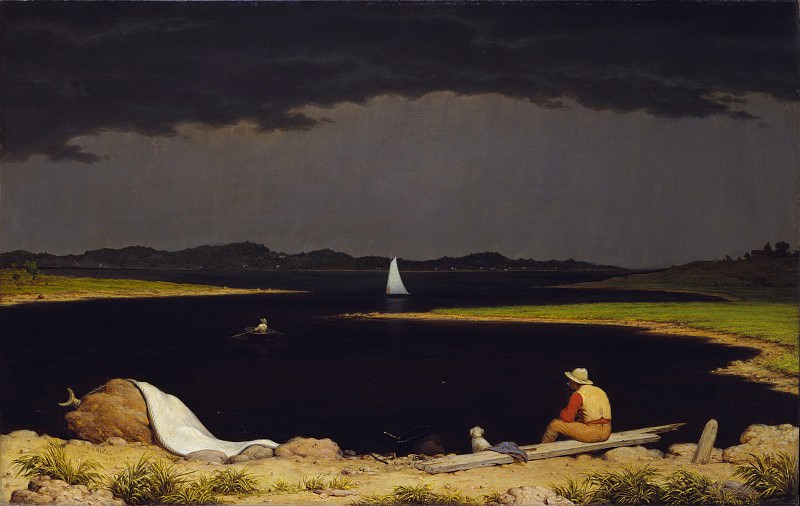 Martin Johnson Heade – Approaching Thunder Storm, Metropolitan Museum: part 3