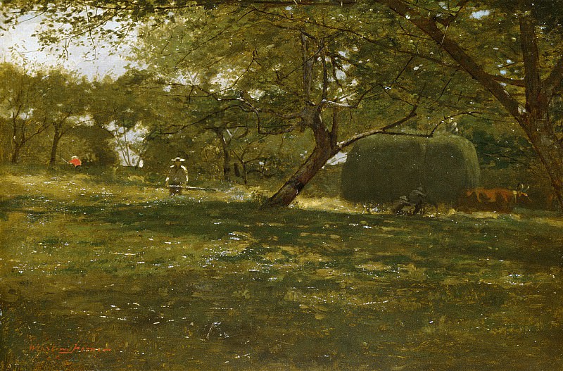 Winslow Homer – Harvest Scene, Metropolitan Museum: part 3