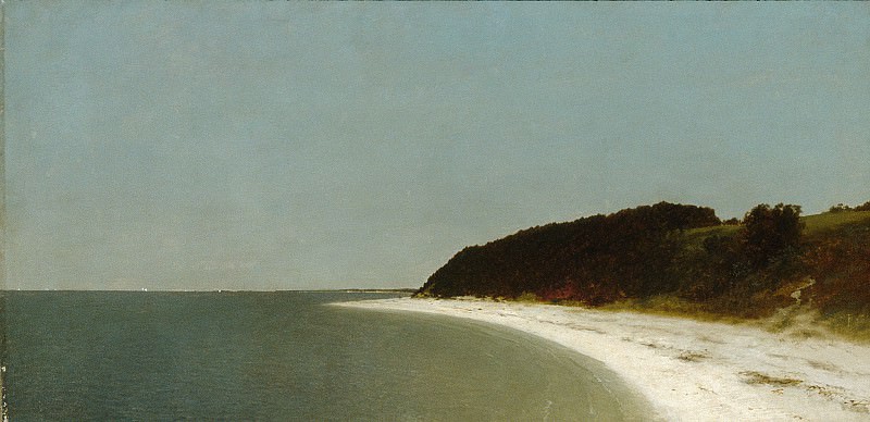 John Frederick Kensett – Eaton’s Neck, Long Island, Metropolitan Museum: part 3