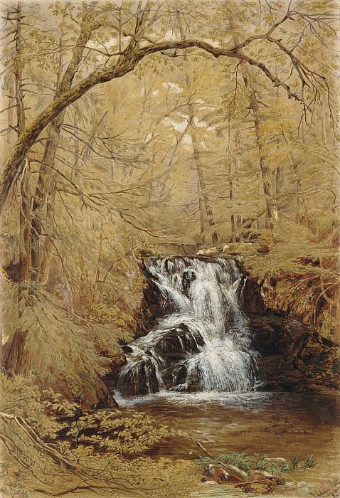 William Rickarby Miller – Indian Falls, Indian Brook, Cold Springs, New York, Metropolitan Museum: part 3