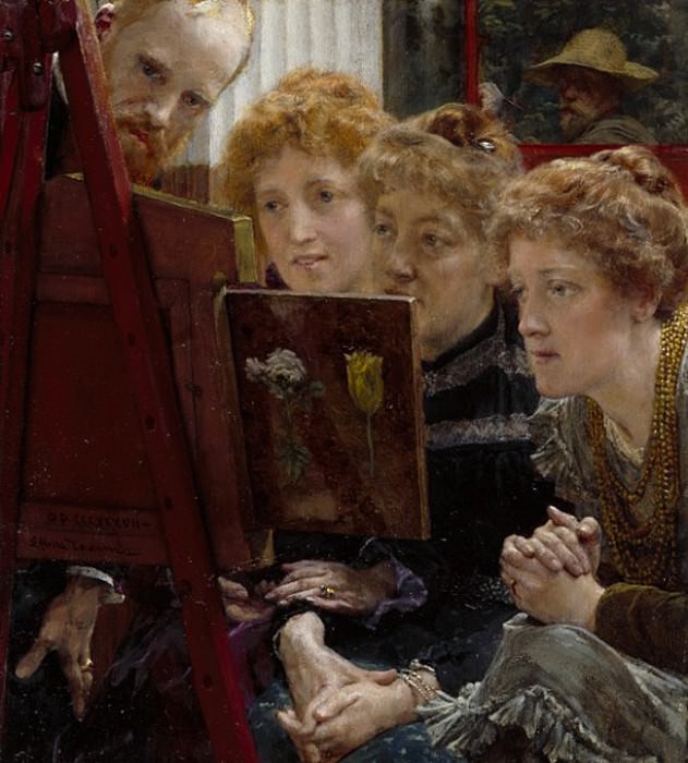 A Family Group, Lawrence Alma-Tadema