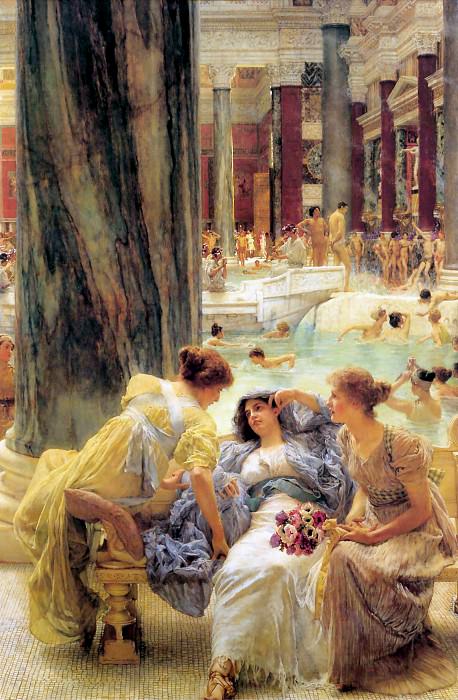 The Baths of Caracalla 1899, Lawrence Alma-Tadema