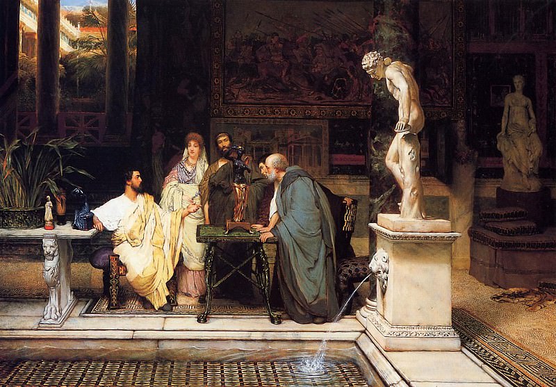 Roman Art Lover, Lawrence Alma-Tadema