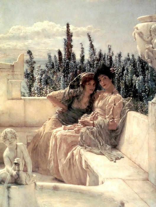 Whispering noon, Lawrence Alma-Tadema