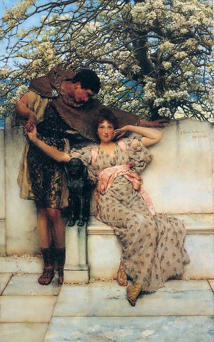 Promise of spring, Lawrence Alma-Tadema
