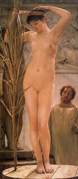 The Sculptor’s Model, Lawrence Alma-Tadema