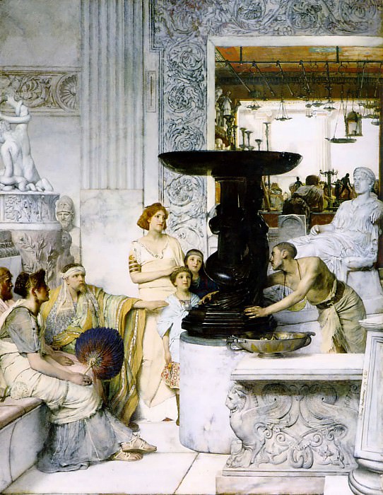 The Sculpture Gallery [After], Lawrence Alma-Tadema