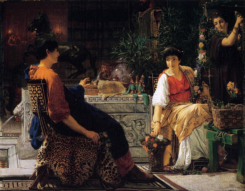 Preparations for the Festivities, Lawrence Alma-Tadema