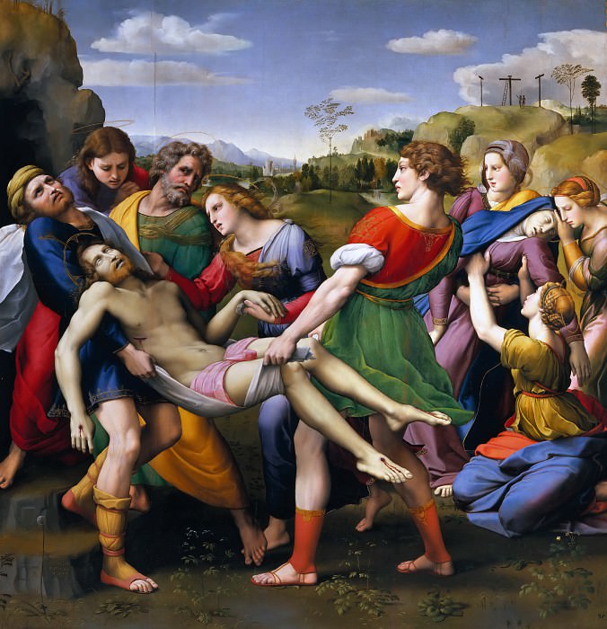 Entombment, Raffaello Sanzio da Urbino) Raphael (Raffaello Santi