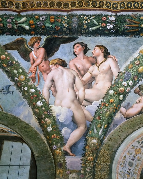 Cupid and the Three Graces, Raffaello Sanzio da Urbino) Raphael (Raffaello Santi
