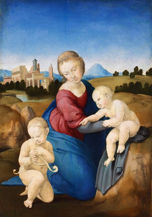 Madonna Esterhazy, Raffaello Sanzio da Urbino) Raphael (Raffaello Santi