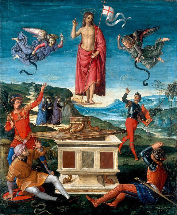 The Resurrection of Christ, Raffaello Sanzio da Urbino) Raphael (Raffaello Santi