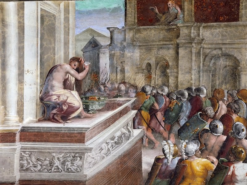 David and Bathsheba, Raffaello Sanzio da Urbino) Raphael (Raffaello Santi