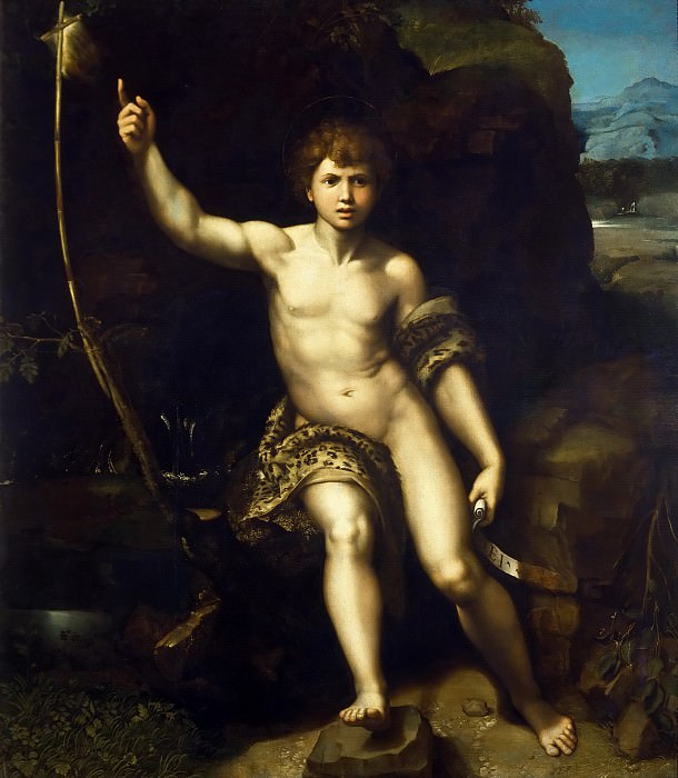 Saint John in the Desert, Raffaello Sanzio da Urbino) Raphael (Raffaello Santi