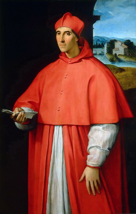 Портрет кардинала Алессандро Фарнезе, Рафаэль Санти