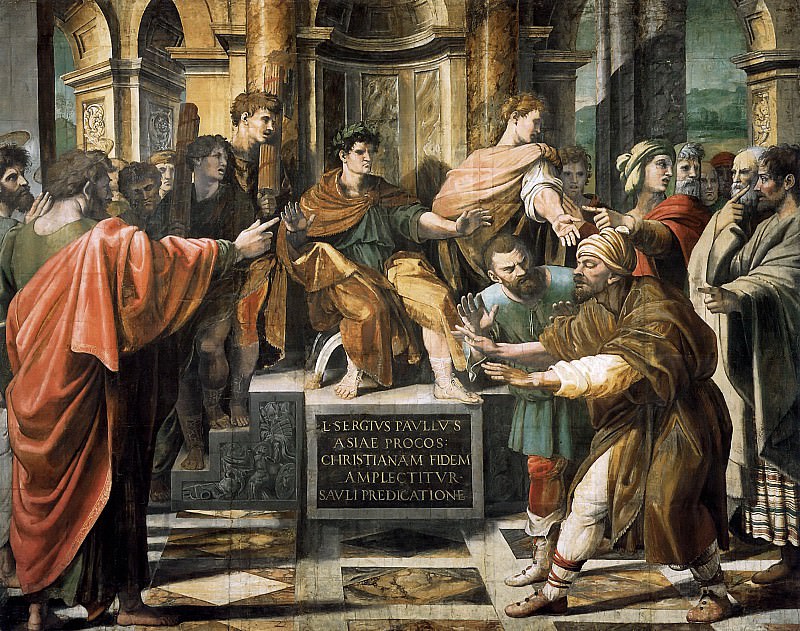 Conversion of Proconsul, Raffaello Sanzio da Urbino) Raphael (Raffaello Santi