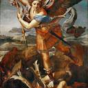 Saint Michael and the Devil, Raffaello Sanzio da Urbino) Raphael (Raffaello Santi