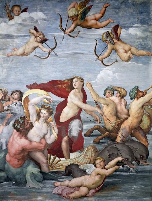 Triumph of Galatea, Raffaello Sanzio da Urbino) Raphael (Raffaello Santi