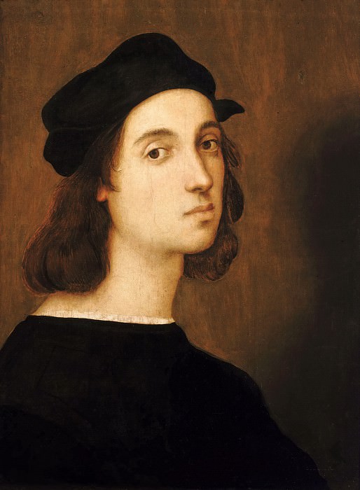 Self-portrait, Raffaello Sanzio da Urbino) Raphael (Raffaello Santi