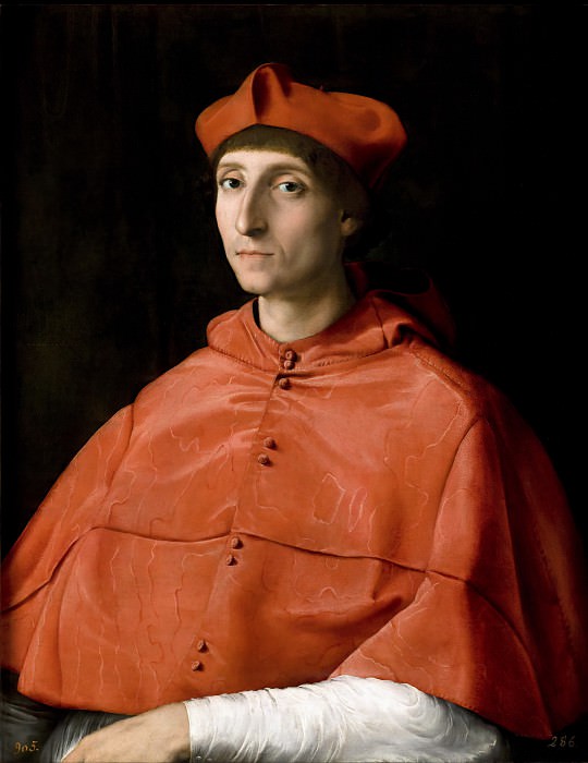 Портрет кардинала, Рафаэль Санти