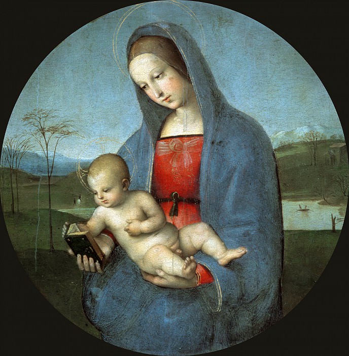 The Madonna Connestabile, Raffaello Sanzio da Urbino) Raphael (Raffaello Santi
