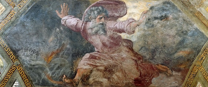 God Separating Light from Dark, Raffaello Sanzio da Urbino) Raphael (Raffaello Santi