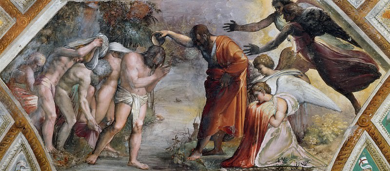 Baptism, Raffaello Sanzio da Urbino) Raphael (Raffaello Santi