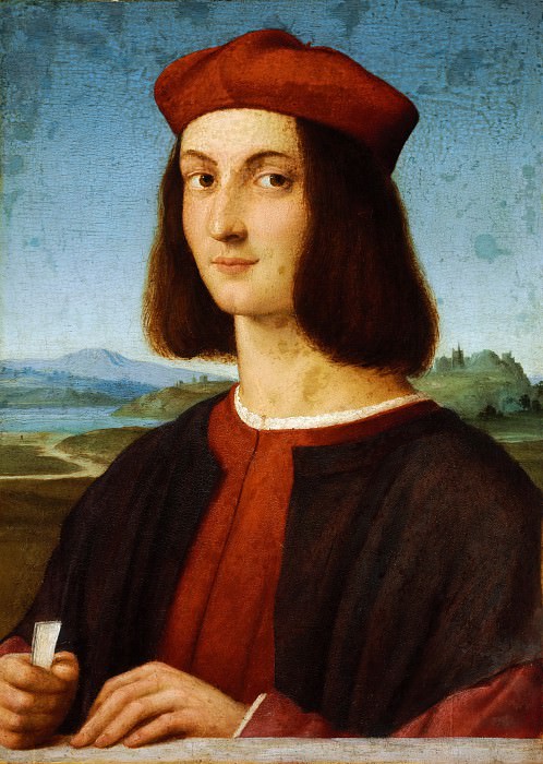 Portrait of a Young Man , Raffaello Sanzio da Urbino) Raphael (Raffaello Santi