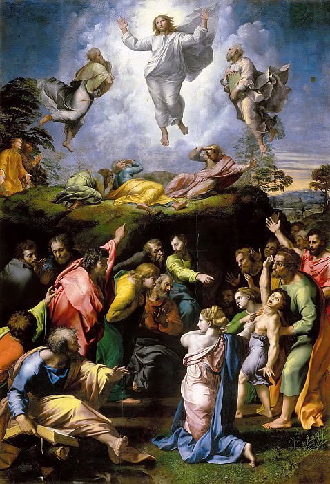 Transfiguration of Christ, Raffaello Sanzio da Urbino) Raphael (Raffaello Santi