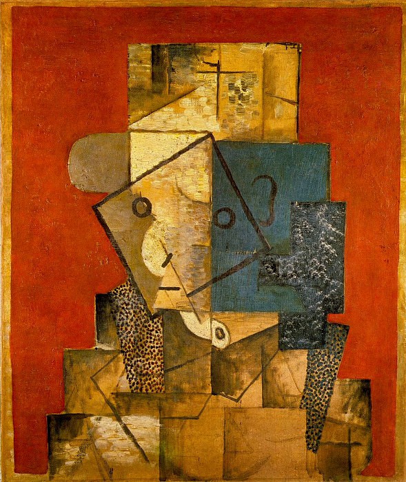 1915 Homme, Пабло Пикассо (1881-1973) Период: 1908-1918