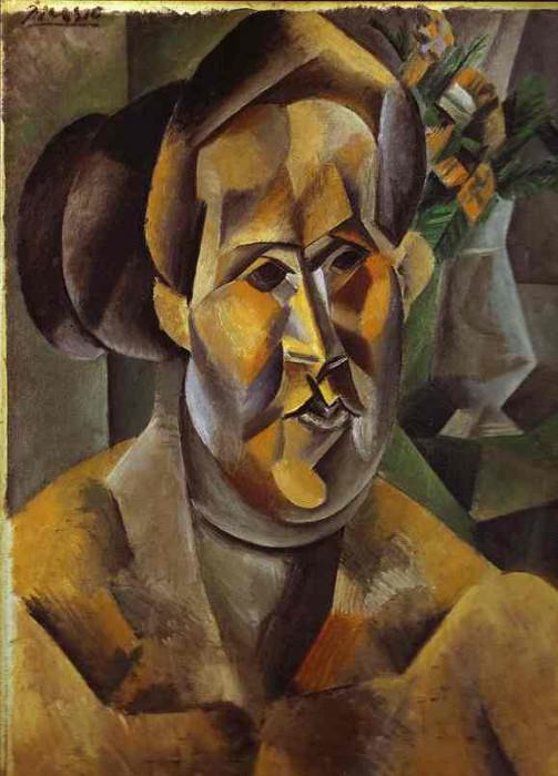 1909 Portrait de Fernarde. JPG, Pablo Picasso (1881-1973) Period of creation: 1908-1918