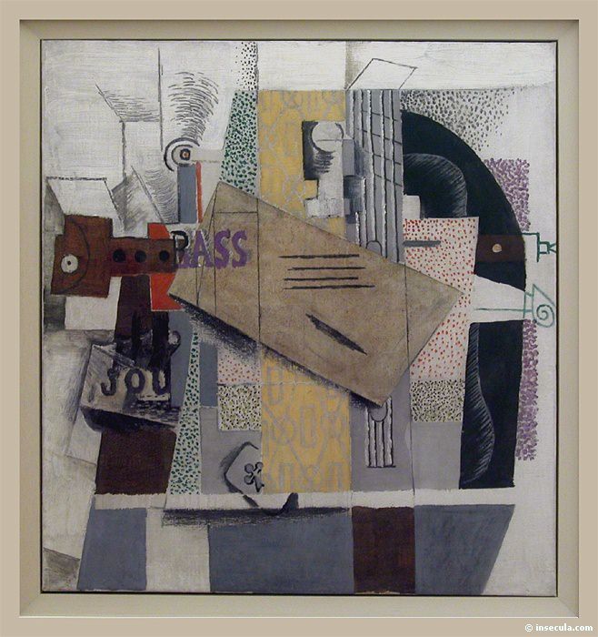 1914 Le violon, Pablo Picasso (1881-1973) Period of creation: 1908-1918