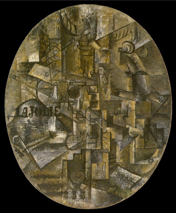 1912 La table de larchitecte, Pablo Picasso (1881-1973) Period of creation: 1908-1918