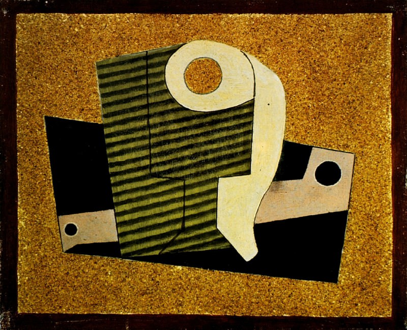 1918 Verre et pipe, Пабло Пикассо (1881-1973) Период: 1908-1918