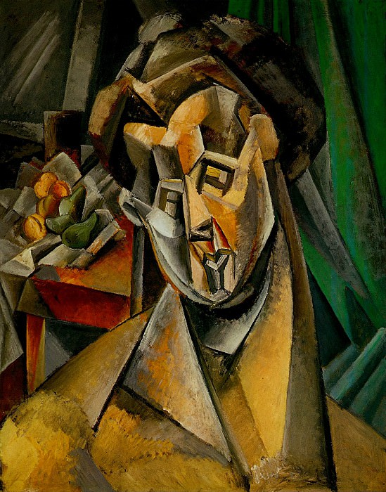1909 Femme aux poires , Pablo Picasso (1881-1973) Period of creation: 1908-1918