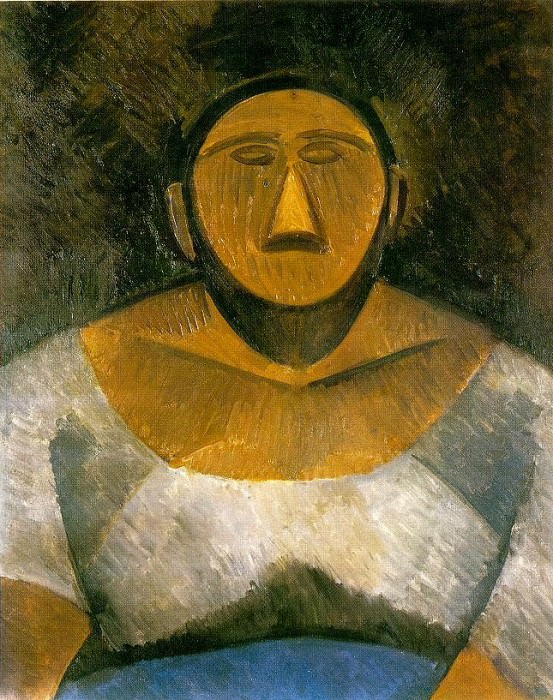 1908 Buste de la fermiКre, Пабло Пикассо (1881-1973) Период: 1908-1918
