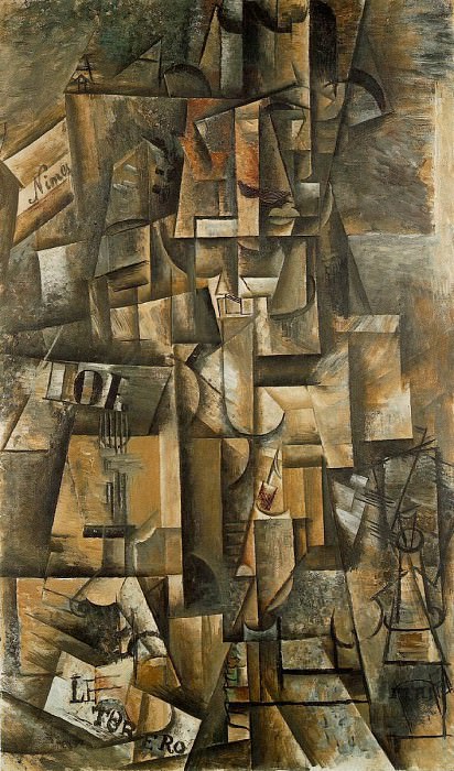 1912 Laficionado , Pablo Picasso (1881-1973) Period of creation: 1908-1918