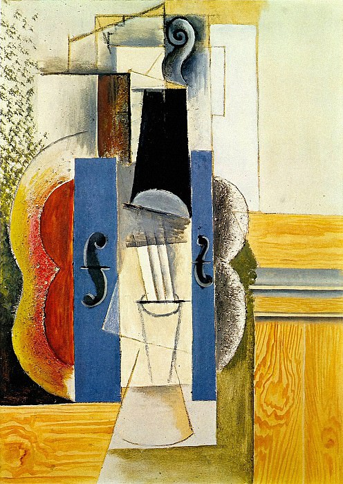 1913 Violon accrochВ au mur, Pablo Picasso (1881-1973) Period of creation: 1908-1918