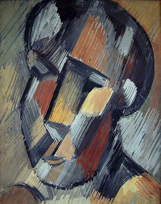 1909 TИte dhomme, Пабло Пикассо (1881-1973) Период: 1908-1918