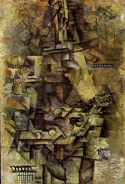 1911 La mandoliniste, Pablo Picasso (1881-1973) Period of creation: 1908-1918