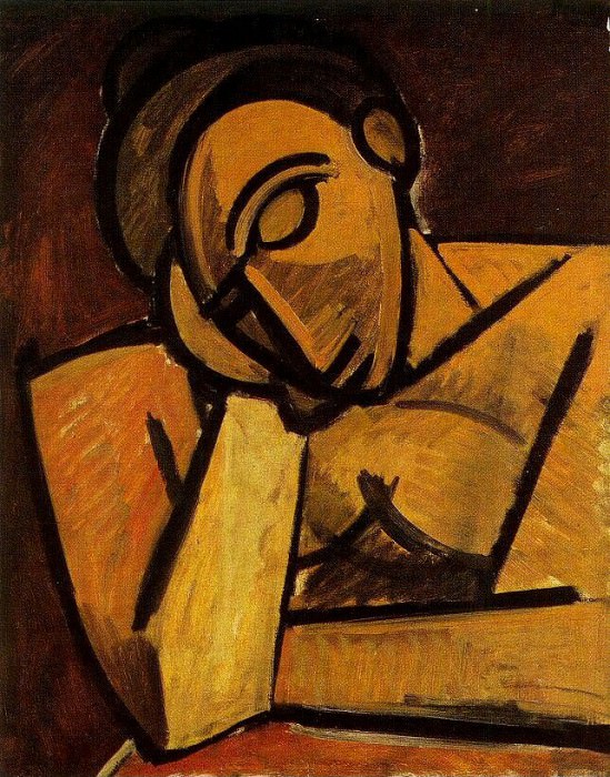 1908 Buste de femme accoudВe , Pablo Picasso (1881-1973) Period of creation: 1908-1918